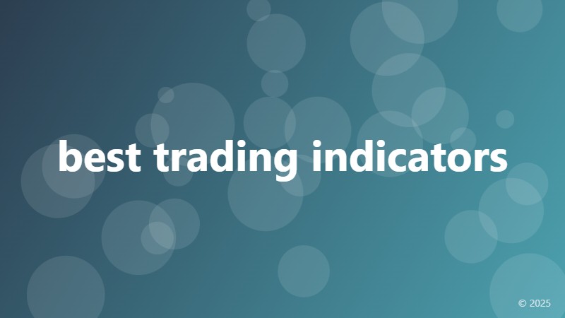 best trading indicators