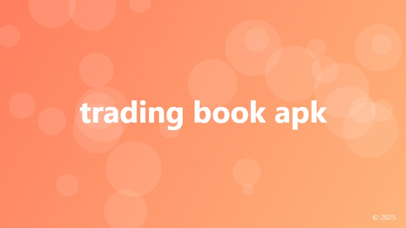 trading book apk