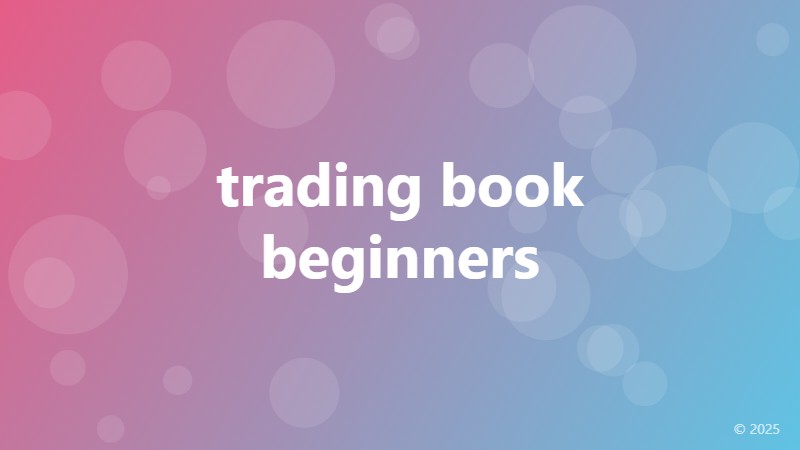 trading book beginners