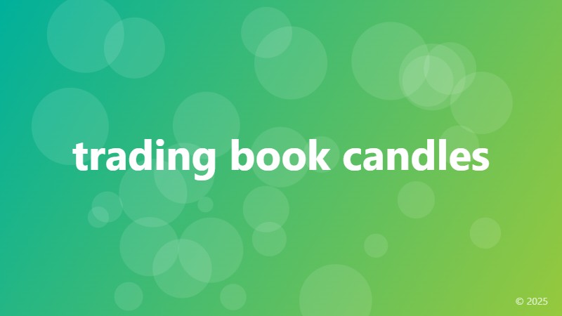 trading book candles