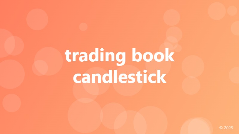 trading book candlestick