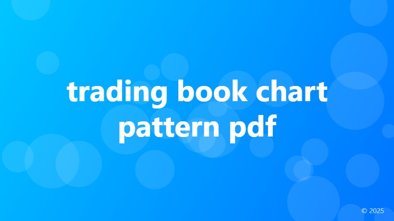 trading book chart pattern pdf