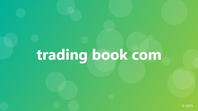 trading book com