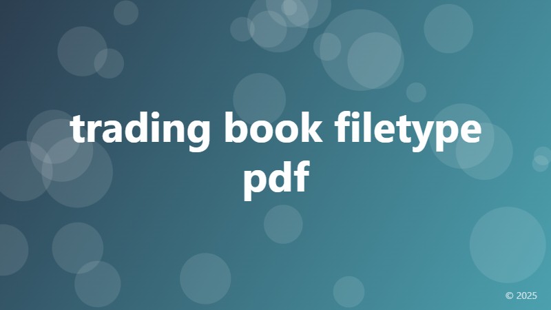 trading book filetype pdf