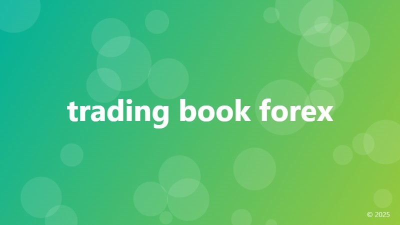 trading book forex