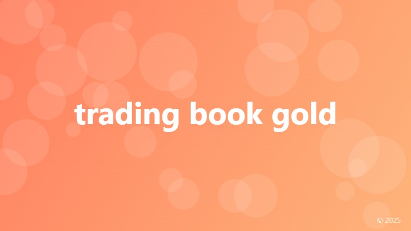 trading book gold