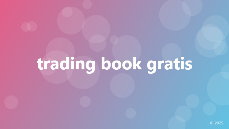 trading book gratis