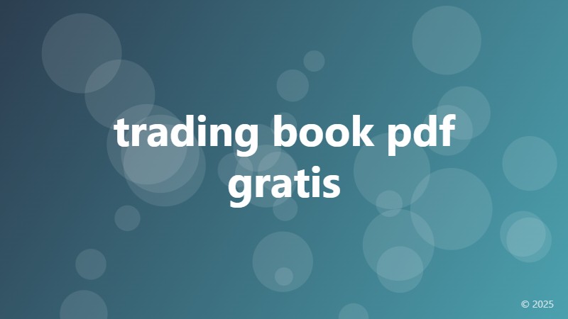 trading book pdf gratis