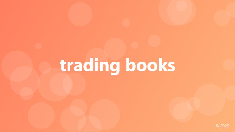 trading books